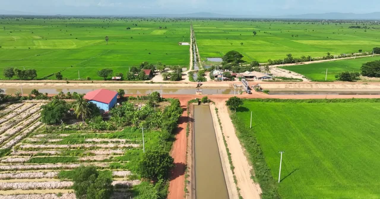 ស្ថានភាពទូទៅសម្រាប់កិច្ចការអន្តរាគមន៍ទឹកជួយសង្គ្រោះស្រូវវស្សា និងចុះវាយតម្លៃផលប៉ះពាល់ដំណាំស្រូវរដូវវស្សា ស្ថិតនៅស្រុកបាកាន ស្រុកកណ្តៀង ខេត្តពោធិ៍សាត់