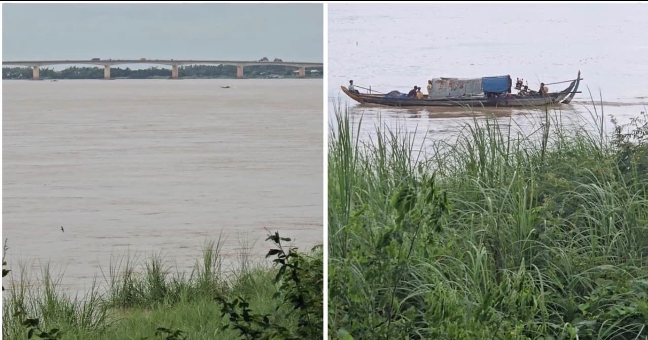 ទឹកទន្លេមេគង្គខេត្តកំពង់ចាមនៅតែបន្តហក់ឡើងអស់ជាច្រើនថ្ងៃជាប់ៗគ្នាដល់កម្ពស់ជាង១២ម៉ែត្រ ខណៈចំណុចប្រកាសប្រុសប្រយ័ត្ន១៥,២០ម៉ែត្រ