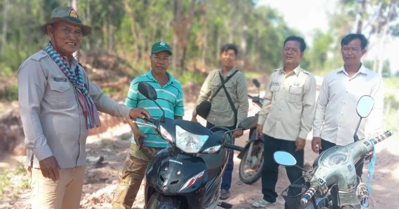 សង្កាត់រដ្ឋបាលព្រៃឈើព្រងិល ចុះកាយប្រឡាយធ្វើព្រំប្រទល់ព្រៃសហគមន៍ភូមិកំពែង បានប្រវែង ៣៥០ម៉ែត្រ