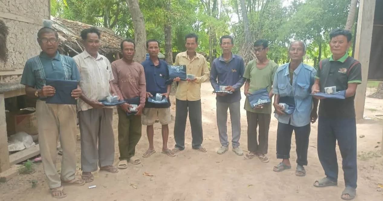 លោក ពាក្យ មនោ ដឹកនាំកិច្ចប្រជុំកែសម្រួលសមាសភាព និងពង្រឹងការងារល្បាតព្រៃសហគមន៍ភូមិត្រពាំងឃ្លៃ