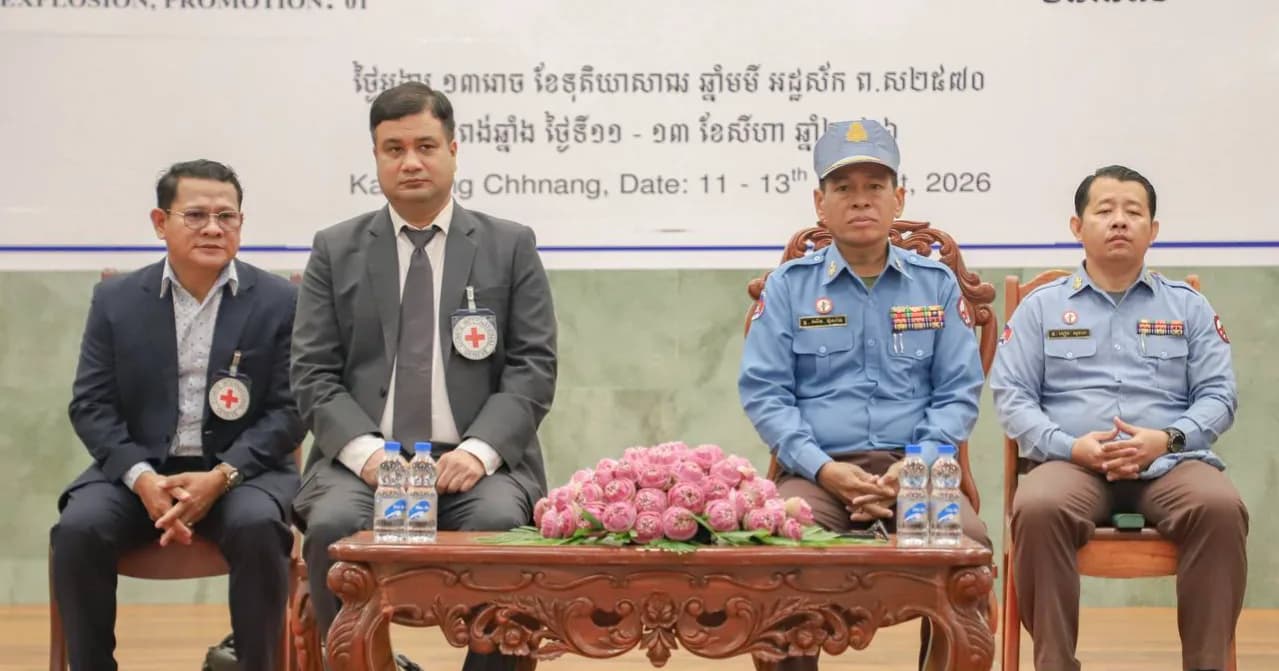 CMAC បើកវគ្គបណ្តុះបណ្តាលស្តីពី វិធីសង្គ្រោះ និងការគ្រប់គ្រងរបួសជនរងគ្រោះដោយសារការផ្ទុះមីន និងសំណល់ជាតិផ្ទុះពីសង្គ្រាម