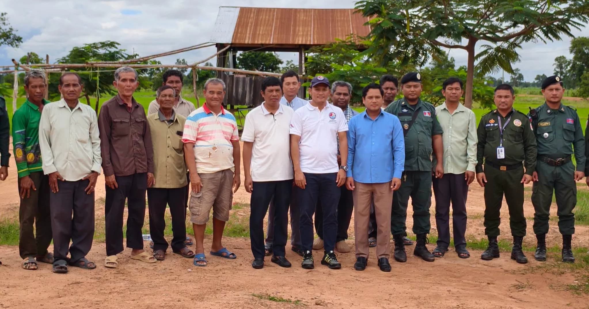 អភិបាលស្រុកតាលោសែនជ័យ ចុះពិនិត្យទីតាំងសាងសង់អណ្តូងសូឡា ជាមួយក្រុមការងារគណៈកម្មាធិការជាតិគ្រប់គ្រងគ្រោះមហន្តរាយ