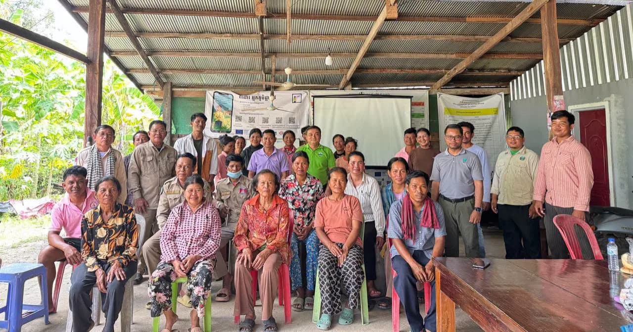 ការិយាល័យអភិវឌ្ឍន៍សហគមន៍មូលដ្ឋាន និងអង្គការ WCS បើកវគ្គបណ្តុះបណ្តាលស្តីពីការប្រមូលផលស្រូវនិរន្តរភាព ជូនដល់កសិករក្នុងស្រុកក្រគរ និងស្រុកភ្នំក្រវាញ