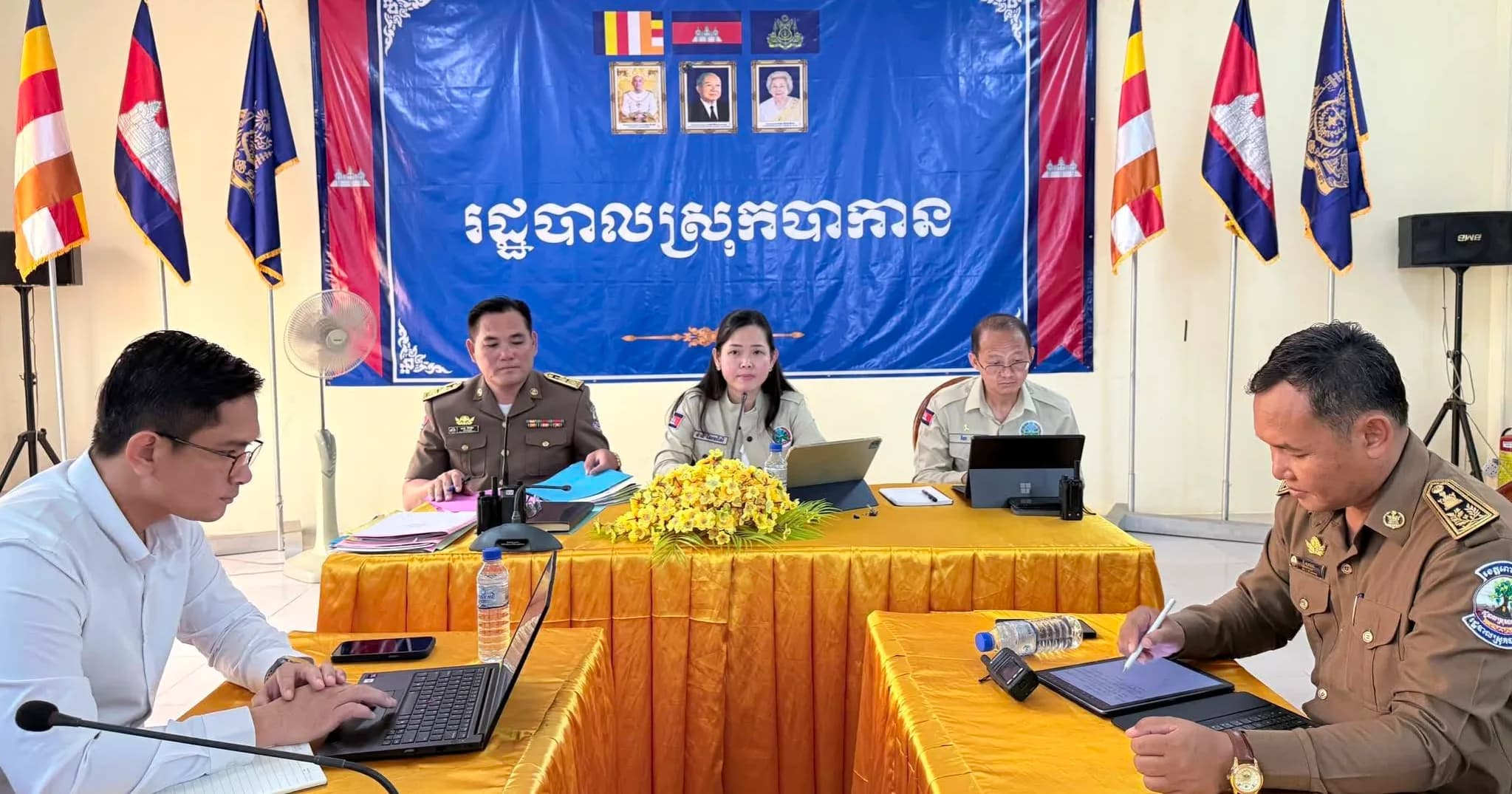 ស្រុកបាកាន រៀបចំកិច្ចប្រជុំសម្របសម្រួលការផ្សព្វផ្សាយលទ្ធផលជ្រើសរើសគ្រួសារទទួលផល និងកសិករជនបង្គោលនៃគម្រោង EMPOWER