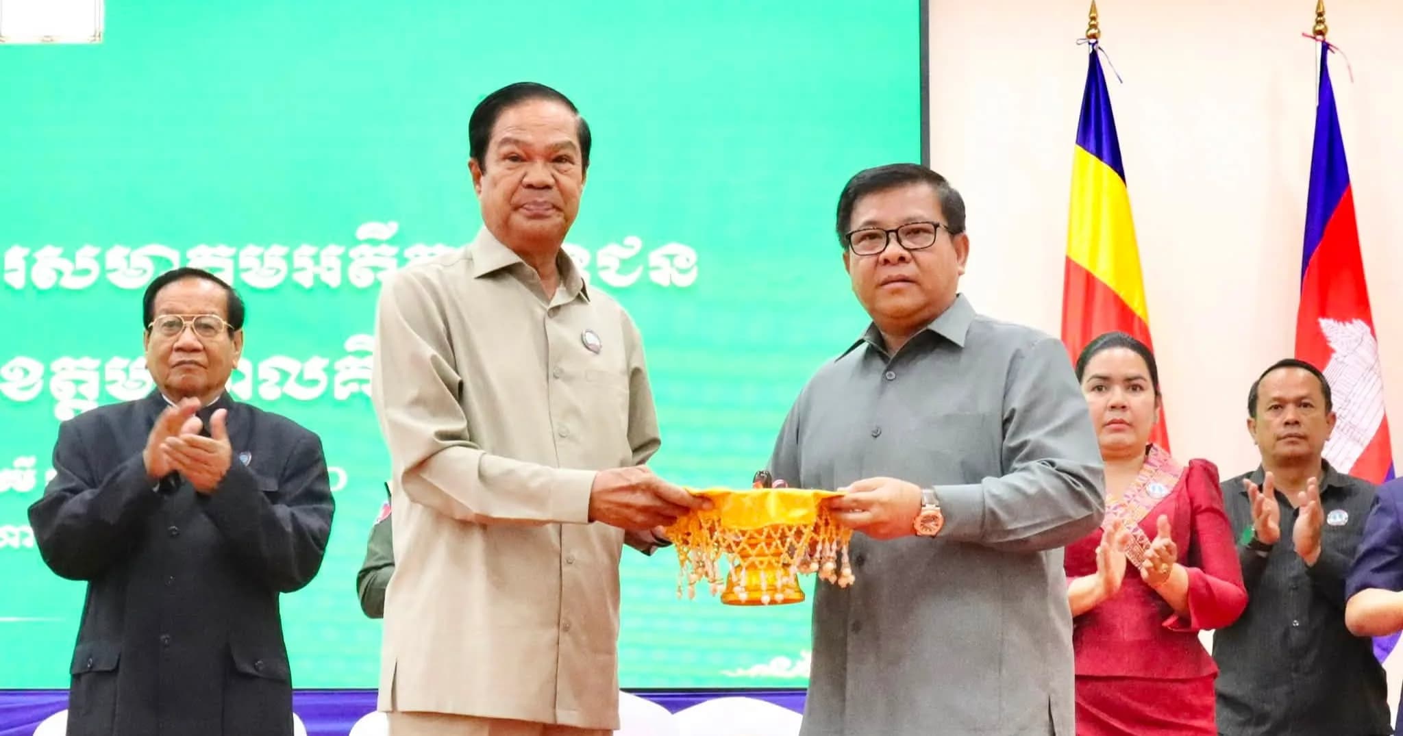 ឯកឧត្តម គង់ គឹមនី ត្រូវបានប្រកាសទទួលស្គាល់ជាប្រធានគណៈកម្មាធិការសមាគមអតីតយុទ្ធជន និងនិវត្តជនកម្ពុជា ខេត្តមណ្ឌលគិរី