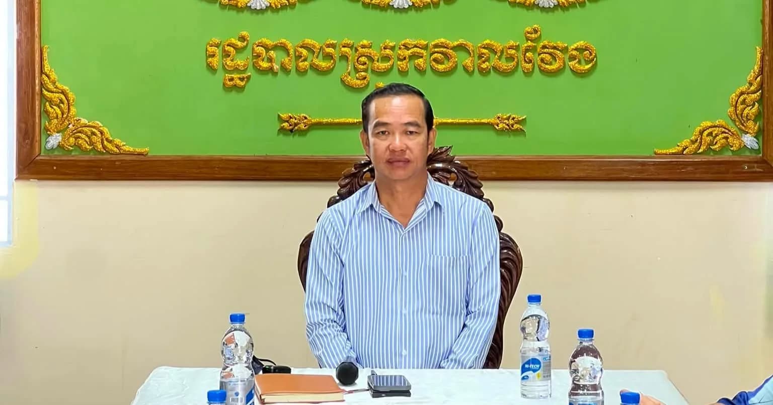 អភិបាលស្រុកវាលវែង អញ្ជើញជួបសំណេះសំណាល និងឧបត្ថម្ភអំណោយជូនបងប្អូនអ្នកអនាម័យមកពី ៣ឃុំ ក្នុងស្រុកវាលវែង