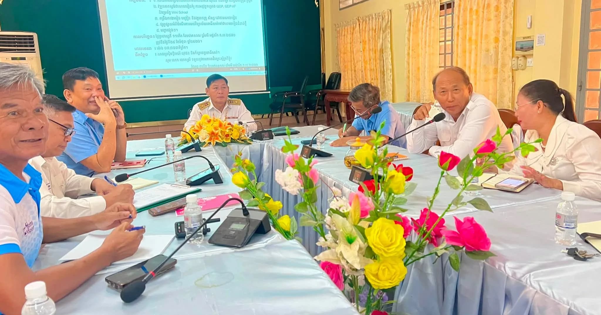 កិច្ចប្រជុំប្រចាំខែមិថុនា ដើម្បីពង្រឹងគុណភាពអប់រំ និងស្ដង់ដាសាលារៀនគំរូ