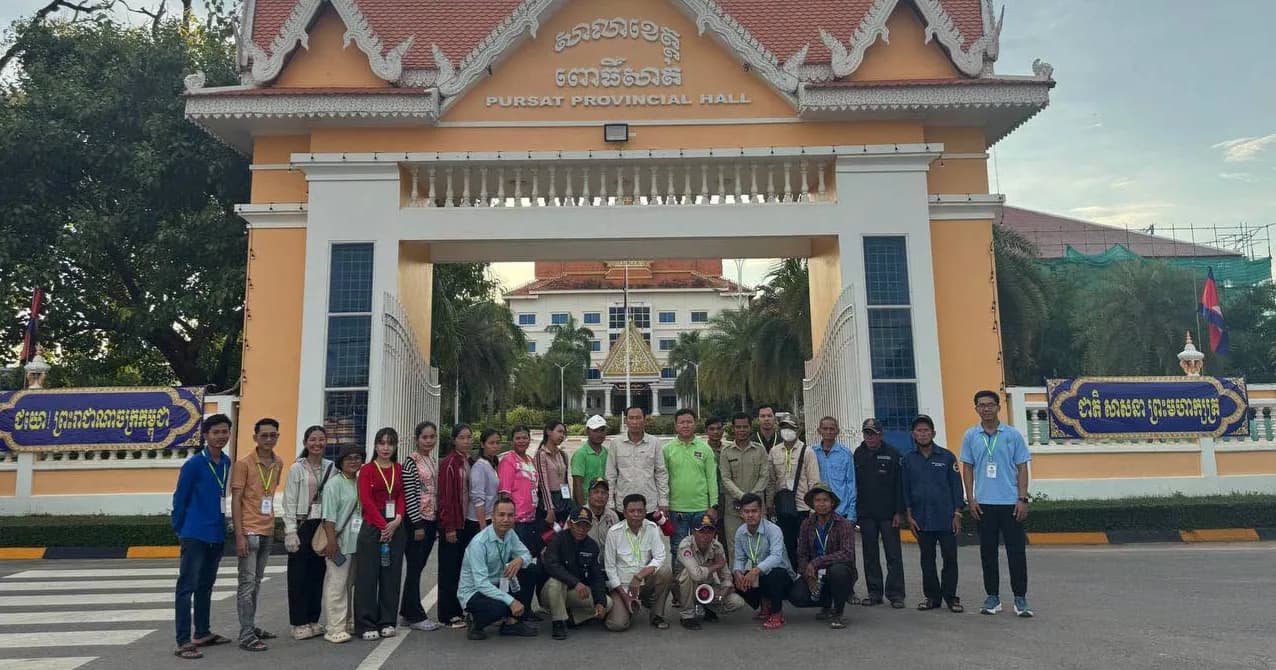 រដ្ឋបាលក្រុងពោធិ៍សាត់ អំពាវនាវដល់ប្រជាពលរដ្ឋ និងអាជីវករ ចូលរួមថែរក្សាអនាម័យ និងសោភ័ណភាពក្រុង