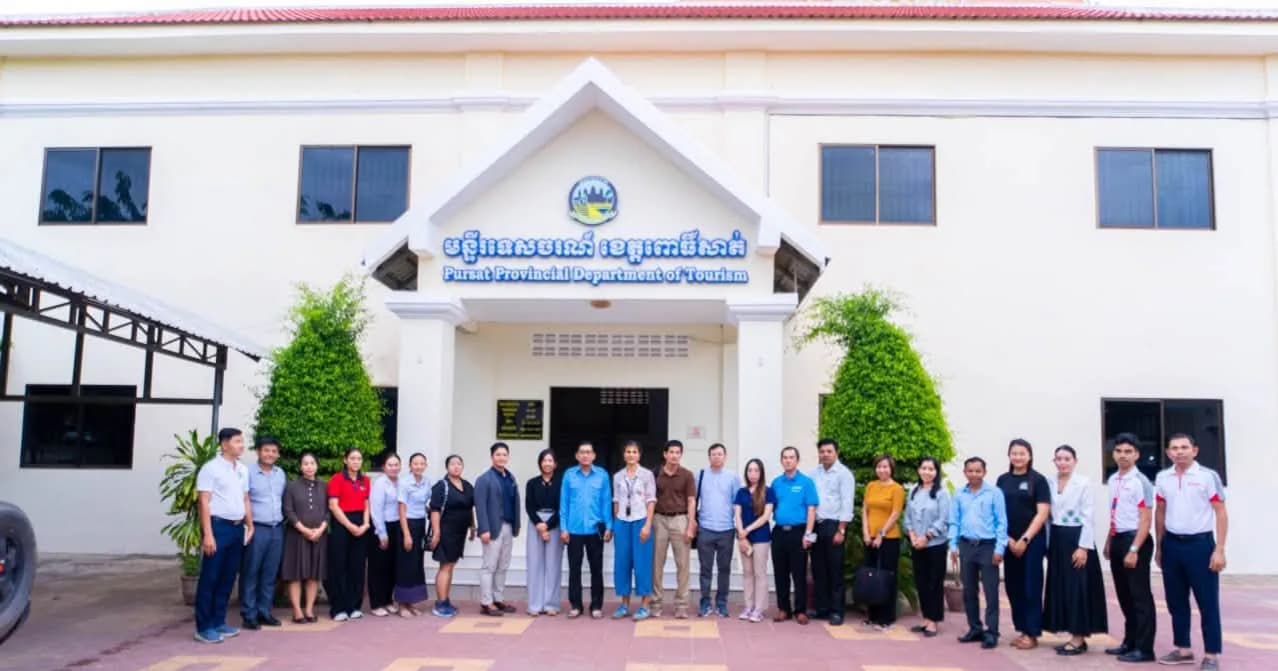 ជំនួបពិភាក្សាការងារ និងសម្តែងការគួរសមរវាងមន្ទីរទេសចរណ៍ខេត្តពោធិ៍សាត់ និងទីភ្នាក់ងារ SDC ក្រោមក្របខ័ណ្ឌកម្មវិធីអភិវឌ្ឍន៍ជំនាញ (SDP)