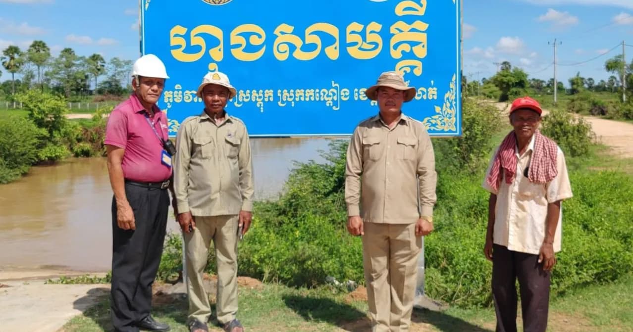 អាជ្ញាធរស្រុកកណ្ដៀងប្រកាសប្ដូរឈ្មោះ «ហុងបាក់ដៃ» មកជា «ហុងសាមគ្គី» ក្រោយបញ្ចប់ការជួសជុល និងដោះស្រាយវិបត្តិទឹកស្រោចស្រពជូនប្រជាពលរដ្ឋ