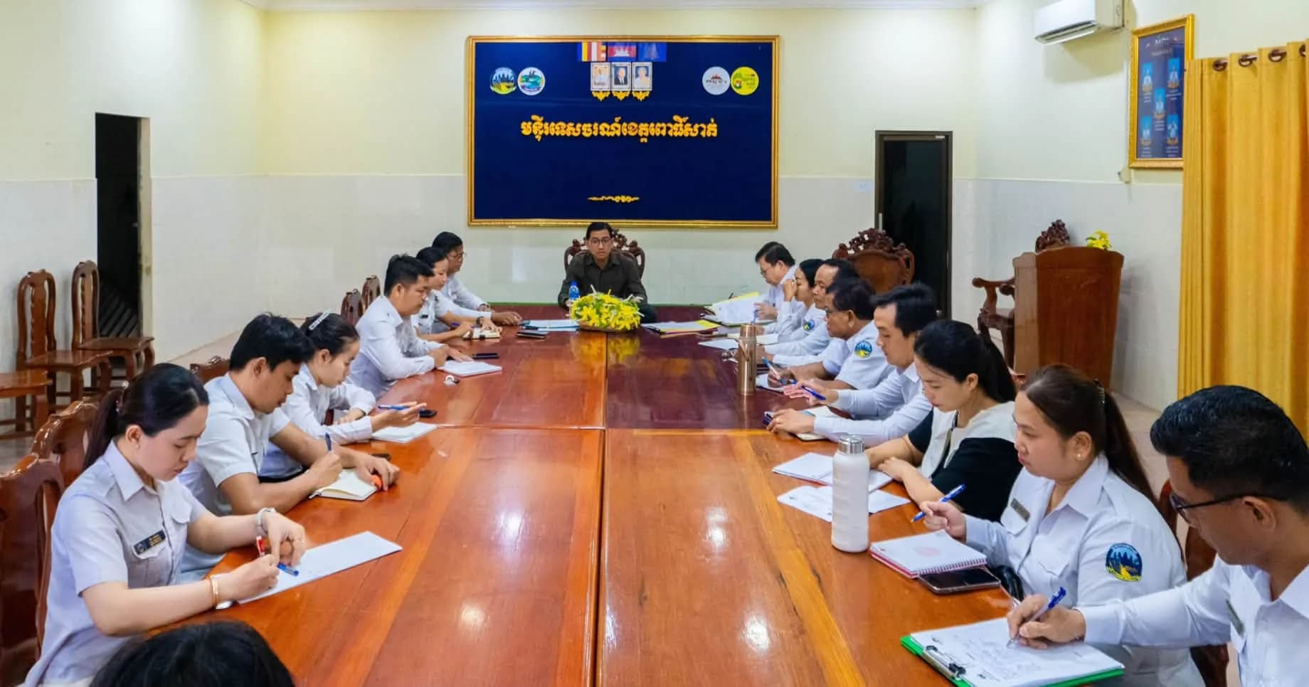 កិច្ចប្រជុំបូកសរុបលទ្ធផលការងារប្រចាំខែសីហា និងលើកទិសដៅខែកញ្ញា ឆ្នាំ២០២៦ នៃមន្ទីរទេសចរណ៍ខេត្តពោធិ៍សាត់
