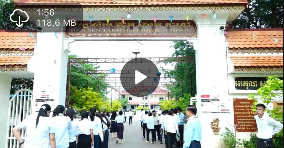 ប្រធានអង្គភាពប្រឆាំងអំពើពុករលួយ (អ.ប.ព.) និងអភិបាលខេត្តកណ្ដាល បានអញ្ជើញបើកវិញ្ញាសារប្រឡងសញ្ញាបត្រមធ្យមសិក្សាទុតិយភូមិ នៅមណ្ឌលវិទ្យាល័យ ហ៊ុន សែន តាខ្មៅ ក្រុងតាខ្មៅ