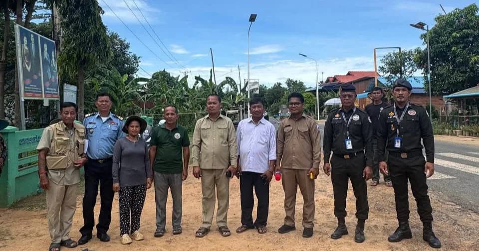 អាជ្ញាធរស្រុកកណ្ដៀង ចុះរៀបចំសណ្ដាប់ធ្នាប់ និងលើកកម្ពស់សោភ័ណភាពតាមដងផ្លូវសាធារណៈ
