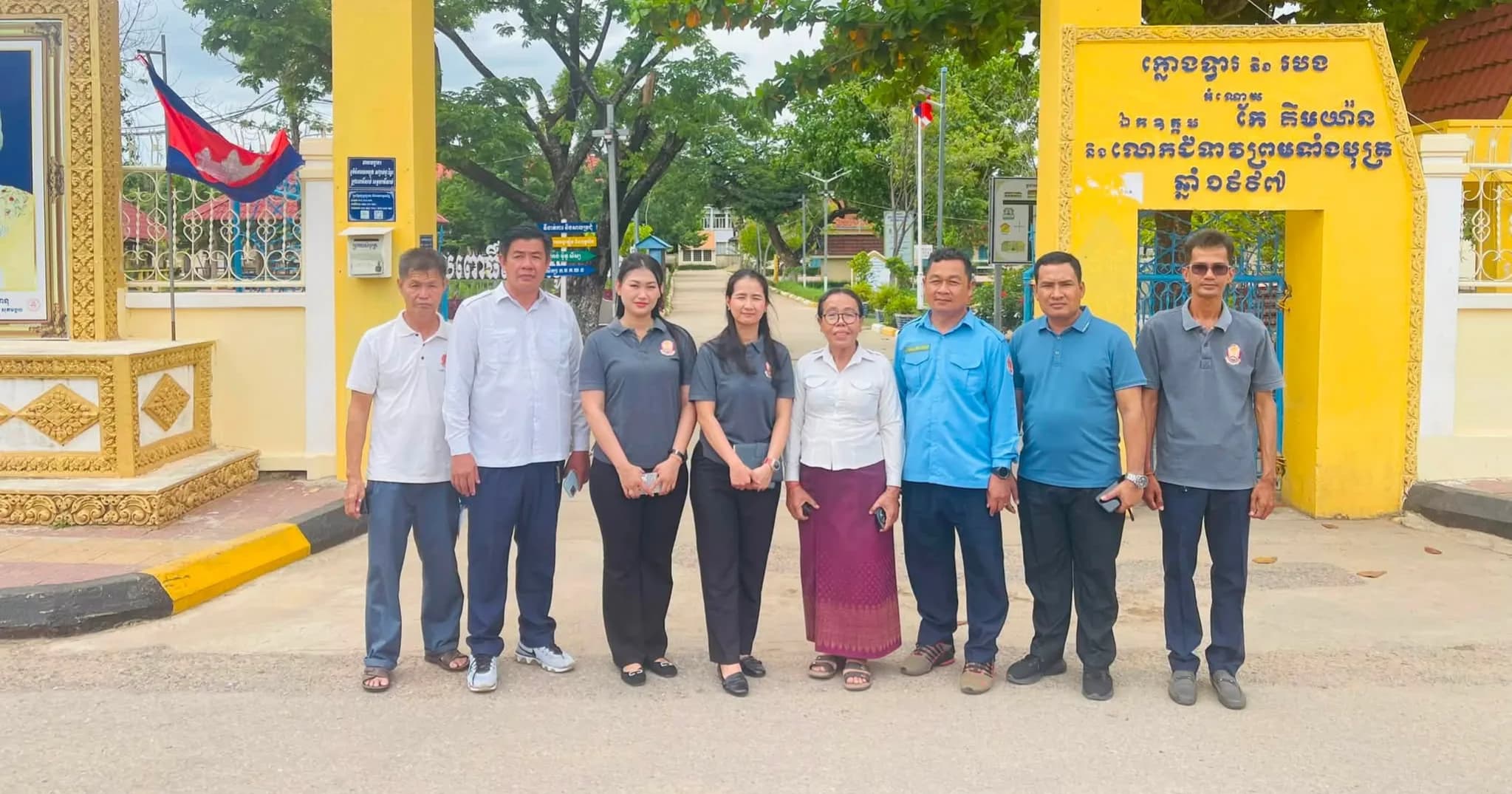 មន្ទីរអប់រំខេត្តពោធិ៍សាត់ សហការជាមួយ ACU ចុះត្រួតពិនិត្យសុវត្ថិភាពមណ្ឌលប្រឡងចំនួន២ ក្នុងក្រុងពោធិ៍សាត់