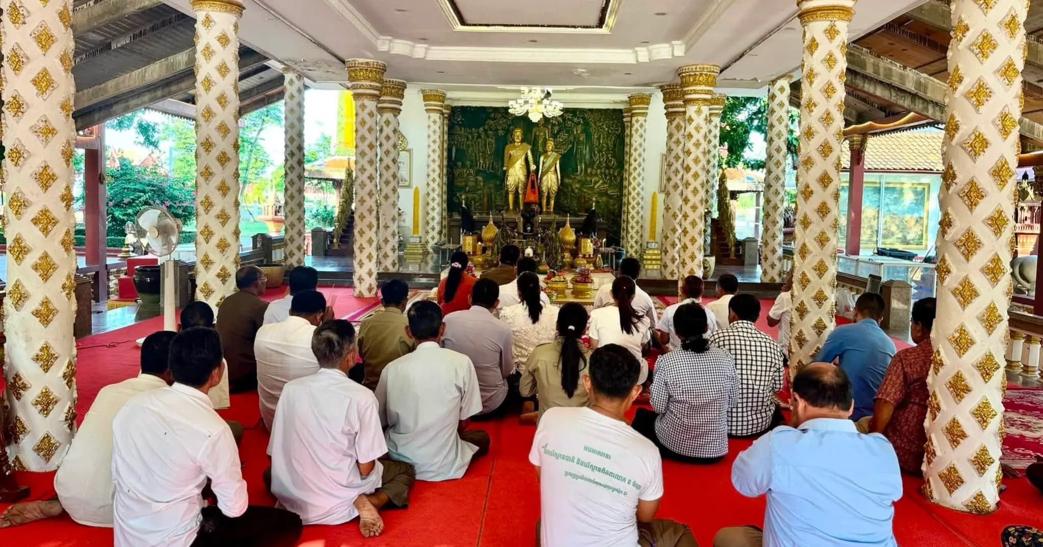 រដ្ឋបាលស្រុកបាកាន ប្រារព្ធពិធីសែនព្រេនបួងសួងសុំសេចក្តីសុខ និងទឹកភ្លៀង នៅរមណីយដ្ឋានប្រវត្តិសាស្ត្រ «ឃ្លាំងមឿង»