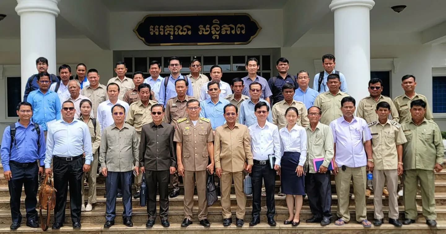 កិច្ចប្រជុំលើគម្រោងការពន្លឿនការផ្គត់ផ្គង់ទឹកស្អាត និងអនាម័យក្នុងខេត្តពោធិ៍សាត់